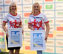 Evelin Milling und Stefanie Mewes